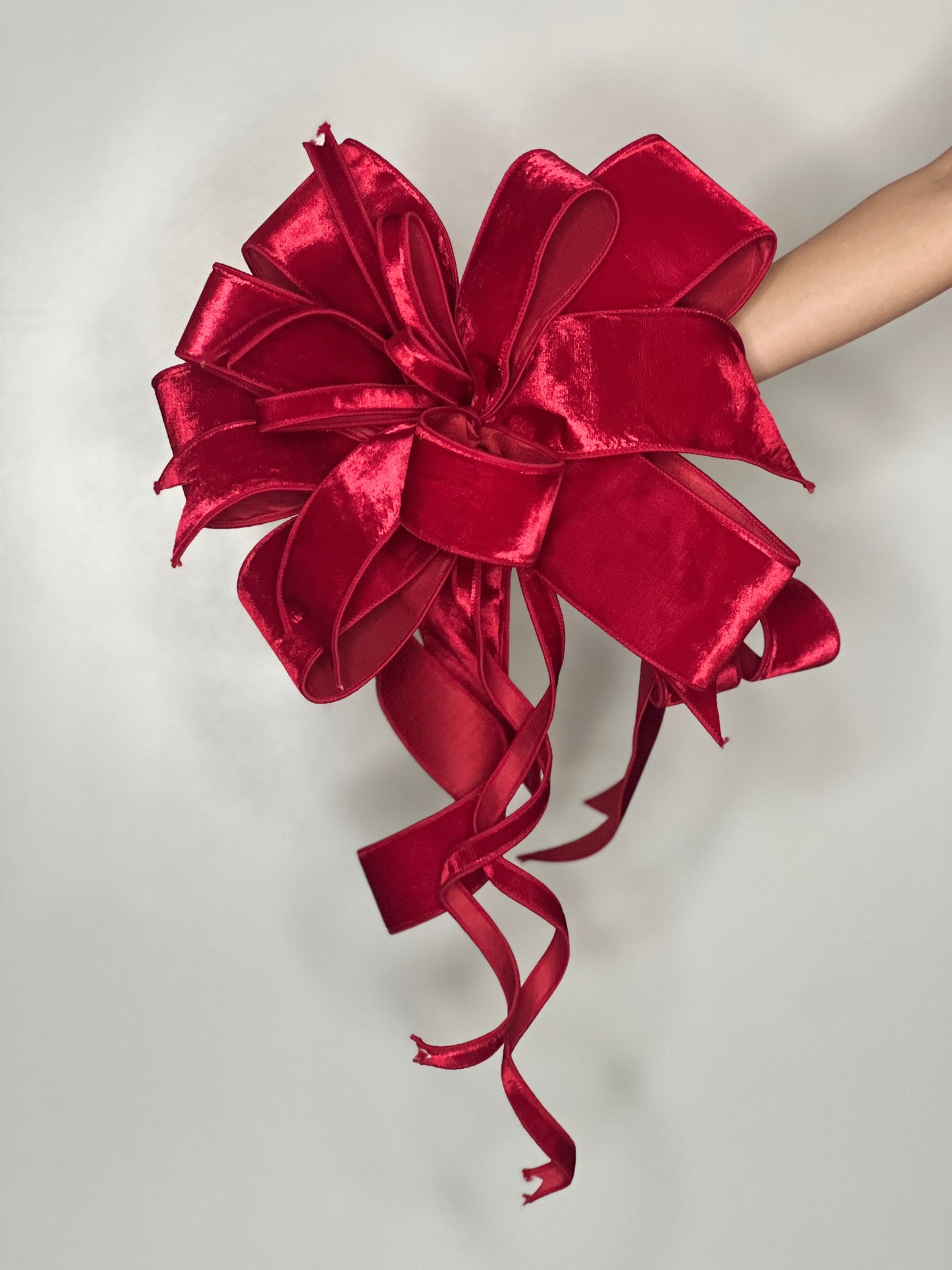 MEDIUM BOW - Red Velvet